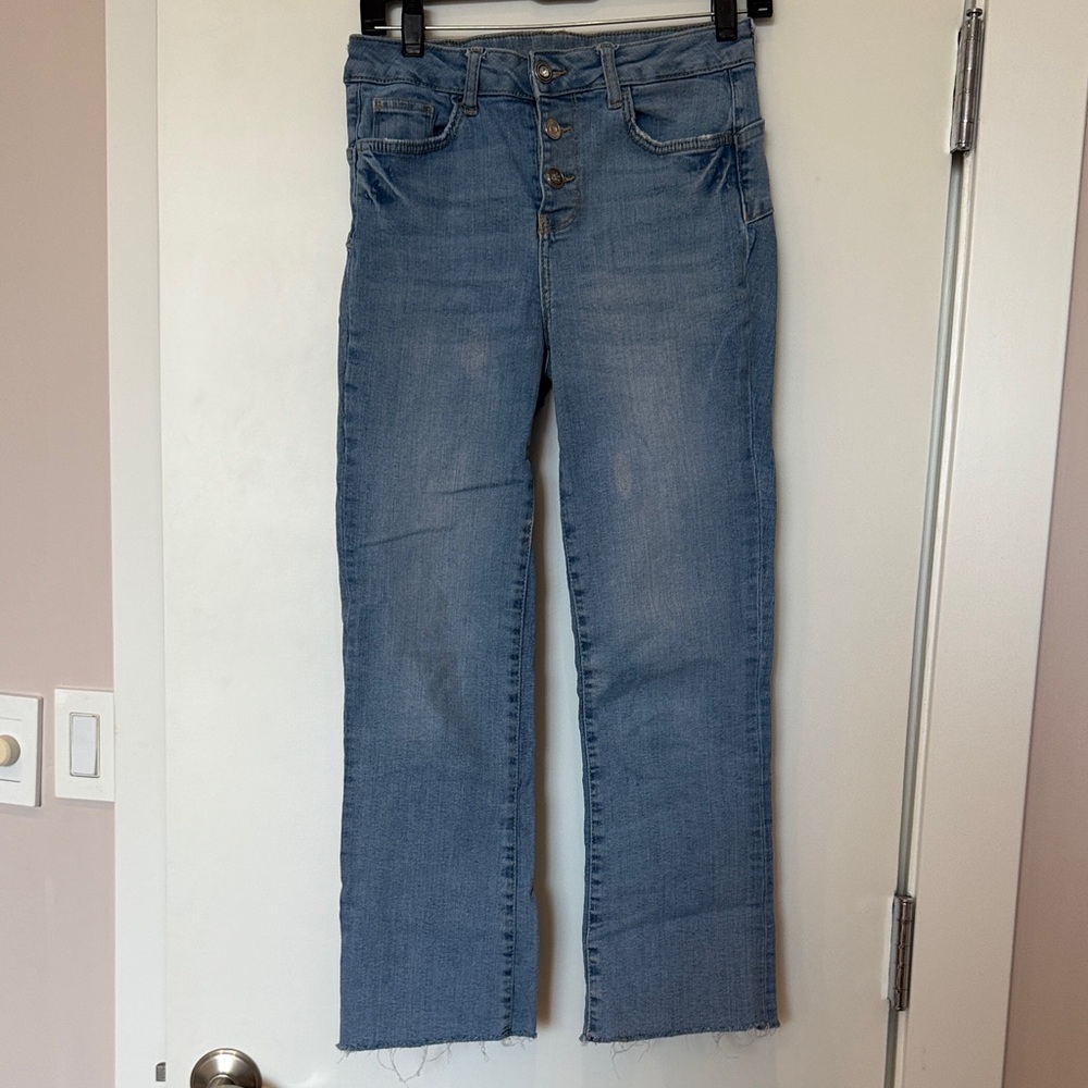 Liu Jo Light Blue Straight Leg Jeans